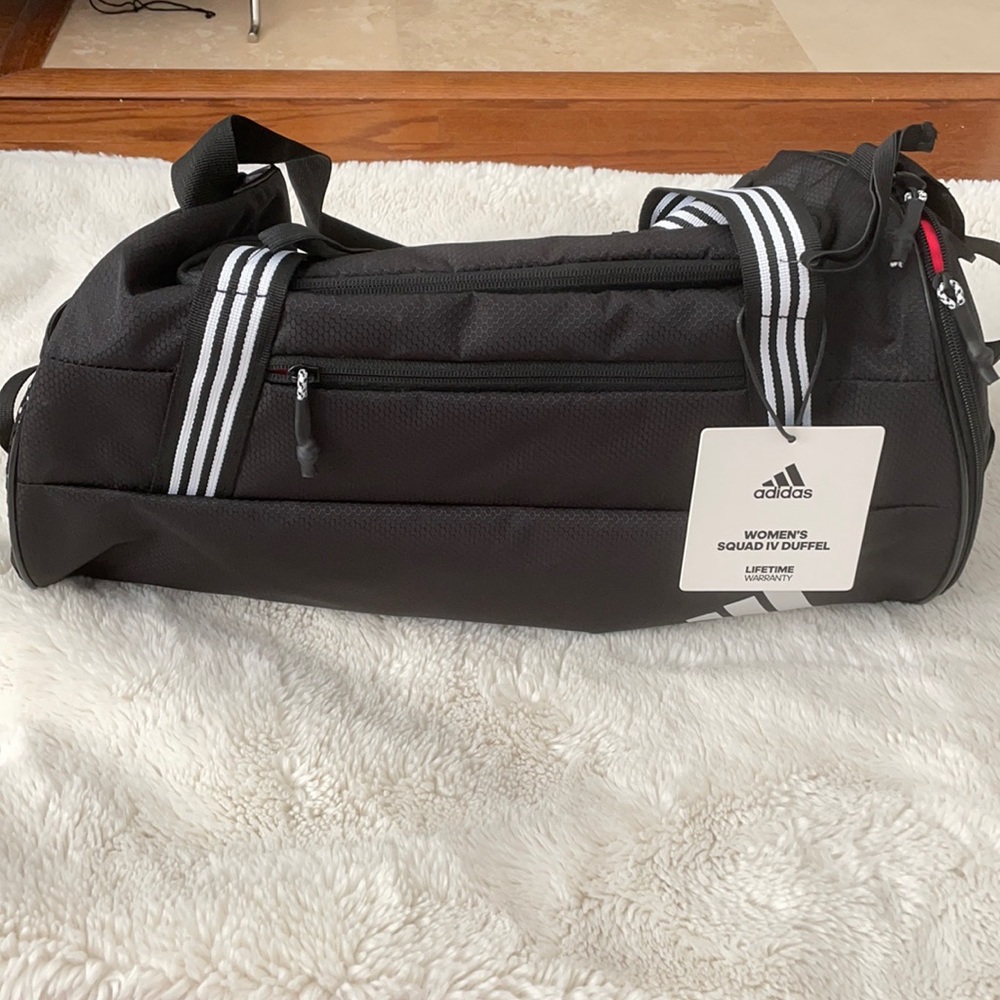 Brand new with tags ADIDAS women’s squad IV duffel bag